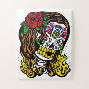 Sugar Skull Jigsaw Puzzle