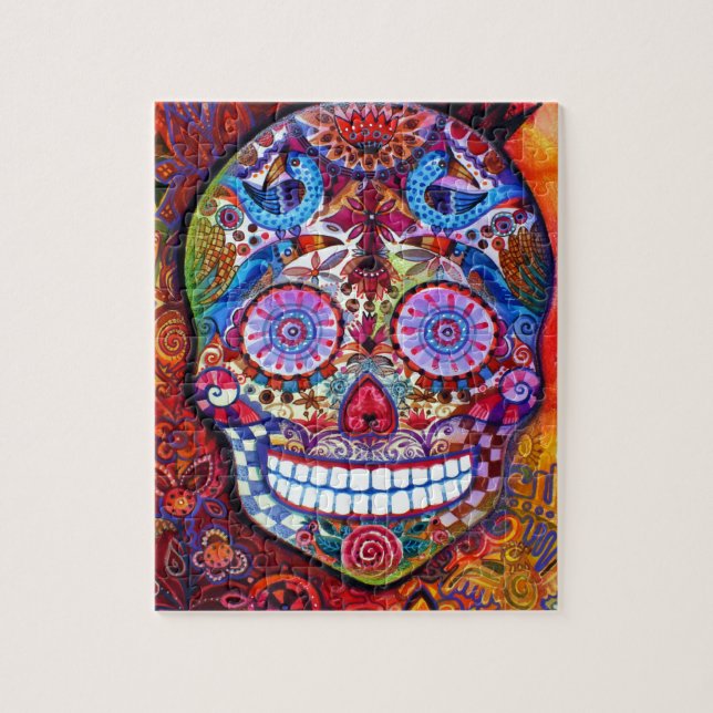 Sugar Skull Jigsaw Puzzle (Vertical)