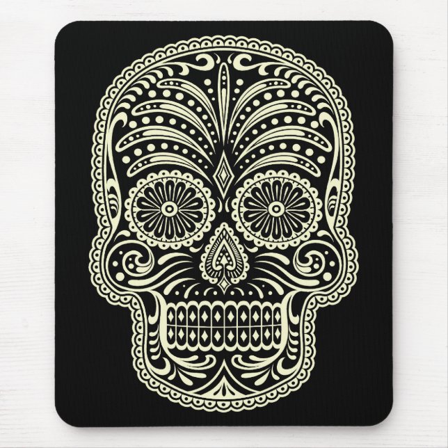 Sugar skull mousepad (Front)