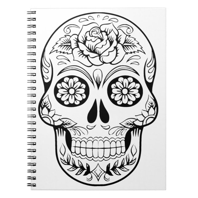 Sugar Skull Notebook (Front)