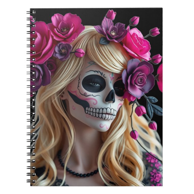 Sugar-skull notebook (Front)