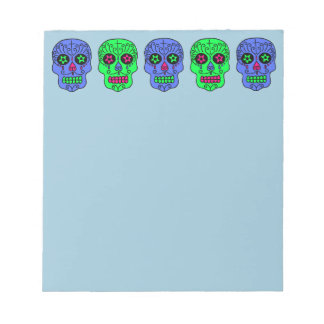 Sugar Skull Notepad