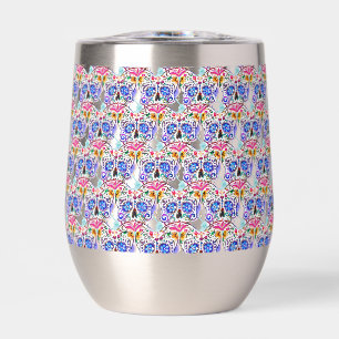 Sugar Skull Pattern Day of the Dead Colourful