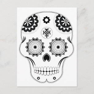 Sugar Skull Postcard