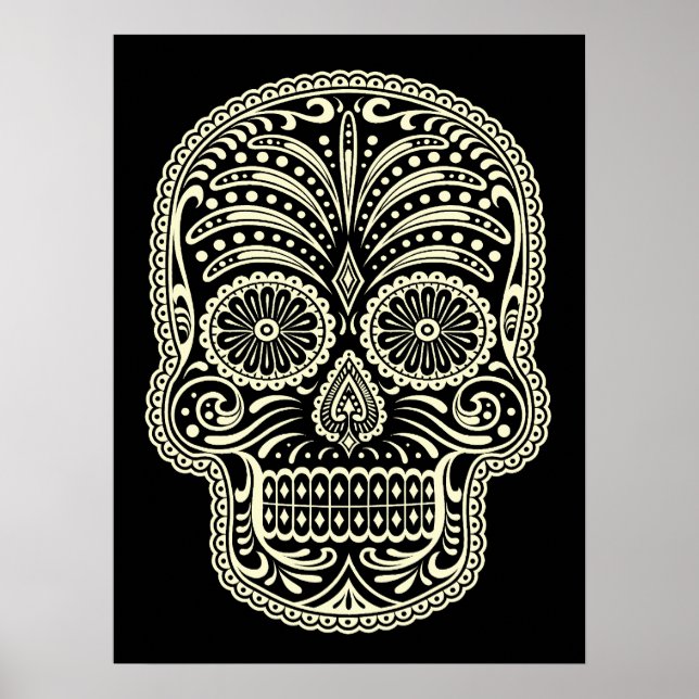 Sugar skull poster (Front)