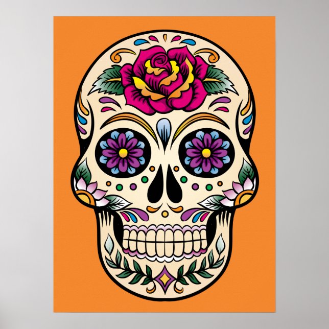 Sugar Skull Poster (Front)