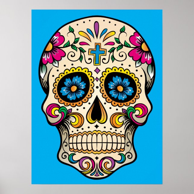 Sugar Skull Poster (Front)