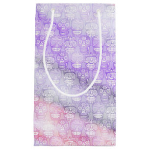 Sugar Skull Purple Gift Bag
