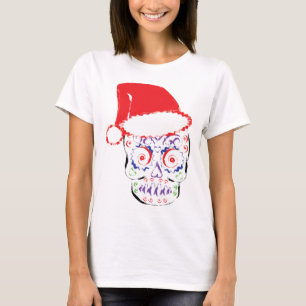 Sugar Skull Santa T-Shirt