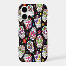 Sugar skull Scary and bloodcurdling intimidating