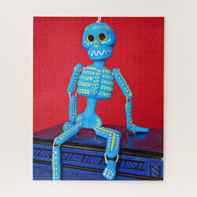 Sugar Skull Skeleton Jigsaw Puzzle (Vertical)