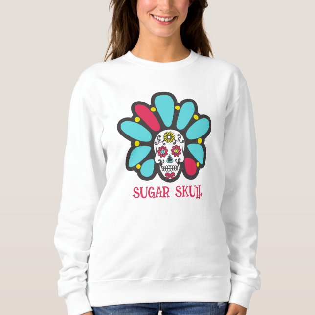 Sugar skull sweatshirt (Front)