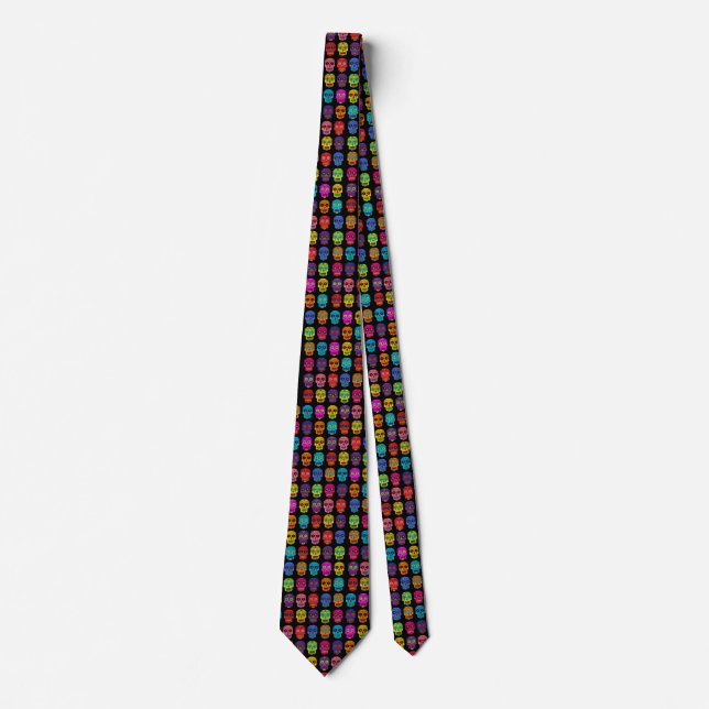Sugar Skull Tie (Front)