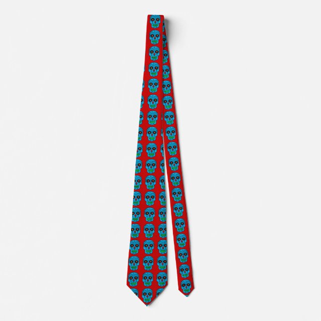 Sugar Skull Tie (Front)
