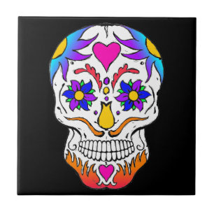 Sugar Skull Tile