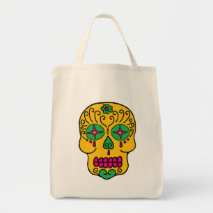 Sugar Skull Tote Bag