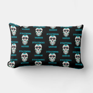 Sugar Skull/Warrior...Dysautonomia Lumbar Cushion