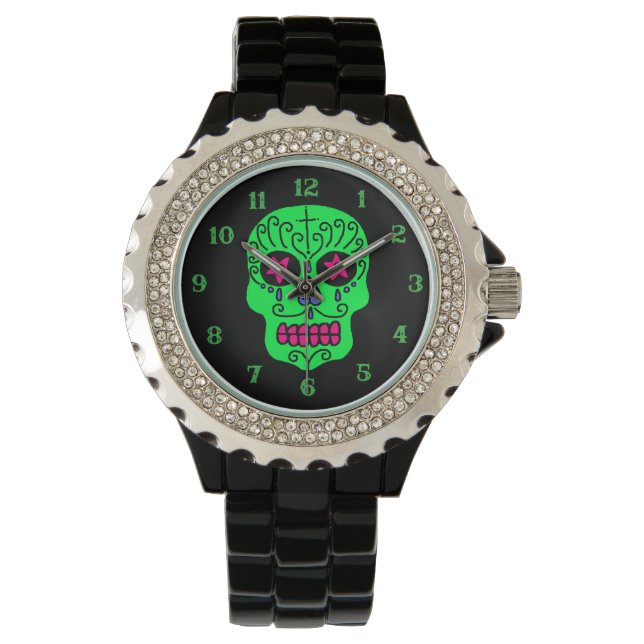 Sugar Skull Watch (Front)