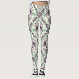 Sugar Skulls2 Leggings