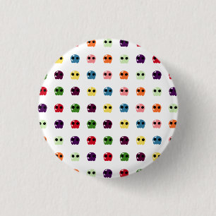 Sugar Skulls 3 Cm Round Badge