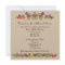 Sugar Skulls and Flowers Wedding Invitation