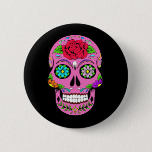 Sugar Skulls Button