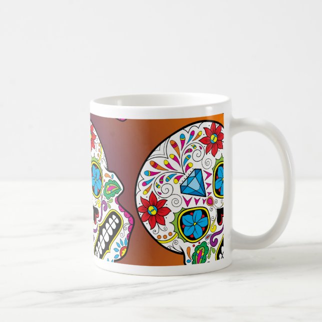 Sugar Skulls Coffee Mug (Right)