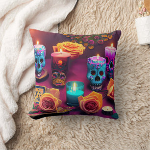 Sugar Skulls Cushion