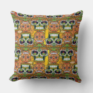 Sugar Skulls Cushion