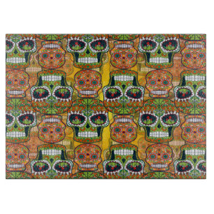 Sugar Skulls Cutting Board