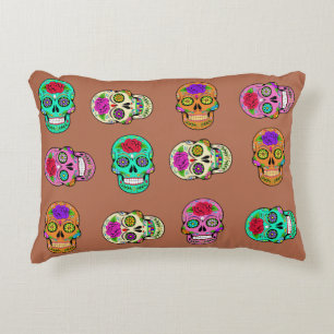 Sugar Skulls Decorative Cushion