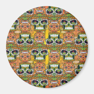 Sugar Skulls Magnet