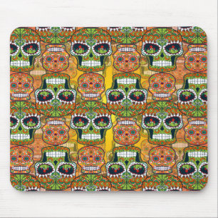 Sugar Skulls Mouse Pad