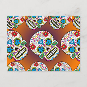 Sugar Skulls Postcard