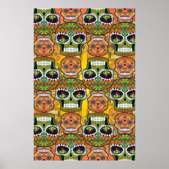 Sugar Skulls Poster (Front)