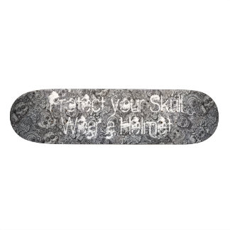 Sugar Skulls Safety Skateboard
