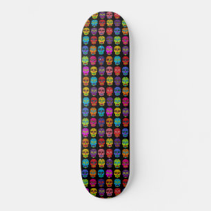 Sugar Skulls Skateboard