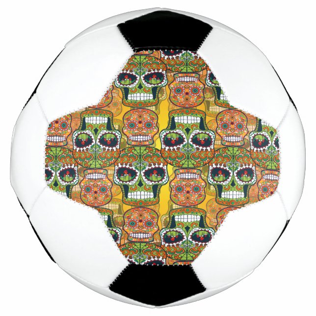 Sugar Skulls Soccer Ball (Front)
