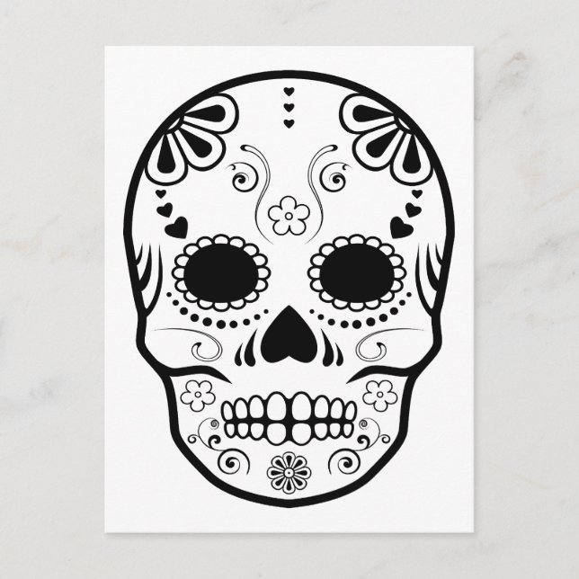 sugar skullz : 1 postcard (Front)