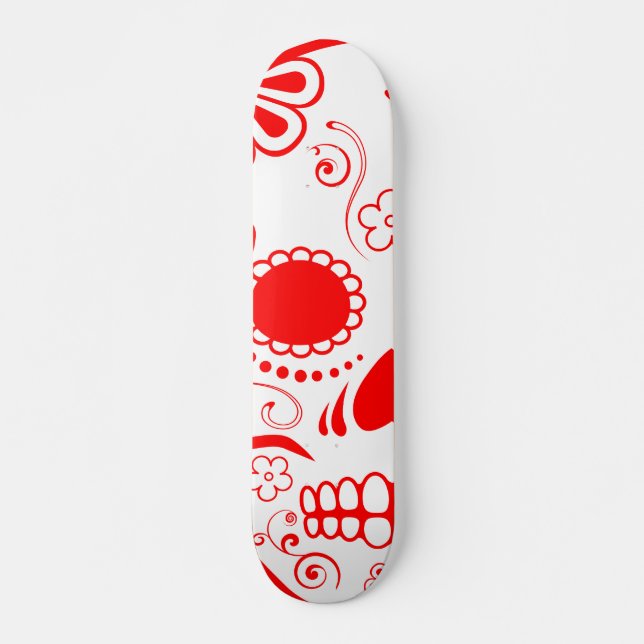 sugar skullz skateboard (Front)