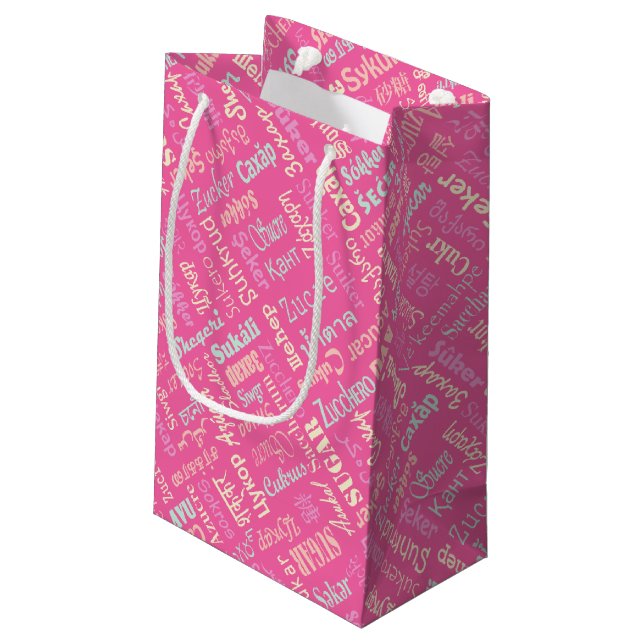 Sugar  small gift bag (Back Angled)