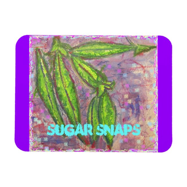 Sugar Snaps Magnet (Horizontal)