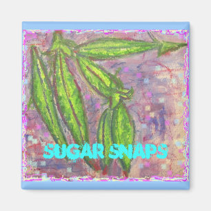 Sugar Snaps Magnet