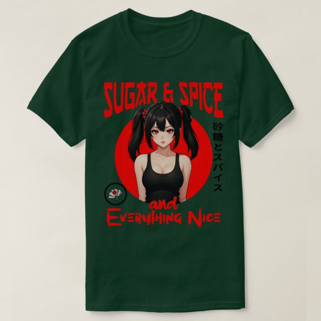 Sugar Spice and Everything Nice 2 T-Shirt (Design Front)