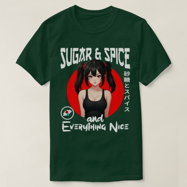 Sugar Spice and Everything Nice 3 T-Shirt (Design Front)