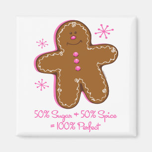 Sugar & Spice Gingerbread Magnet