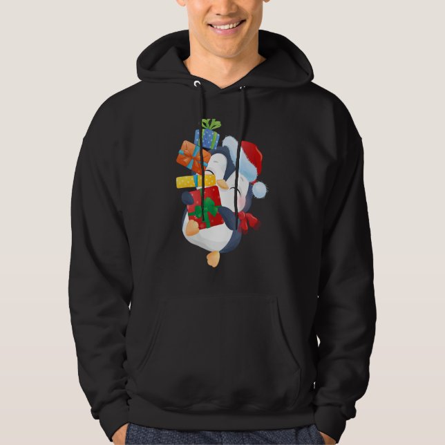 Sugar sweet penguin hoodie (Front)