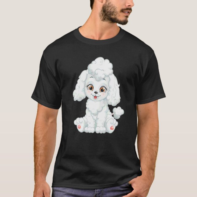 Sugar Sweet Poodle   T-Shirt (Front)