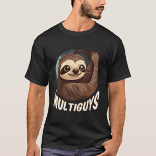 Sugar Sweet Sloth I'M Not Lazy Just Relaxed T-Shirt