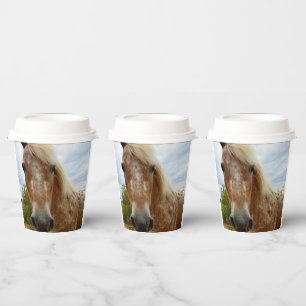 Sugar The Appaloosa Horse, Paper Party Cups